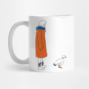 waterfowl watching Mug